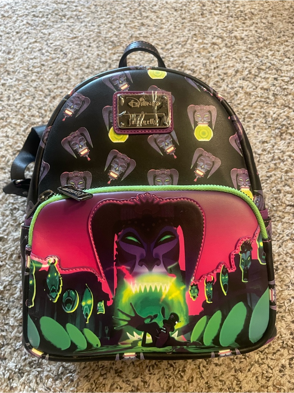 Loungefly Dr. Facilier Mini Backpack GITD Ultra Rare Princess and the frog